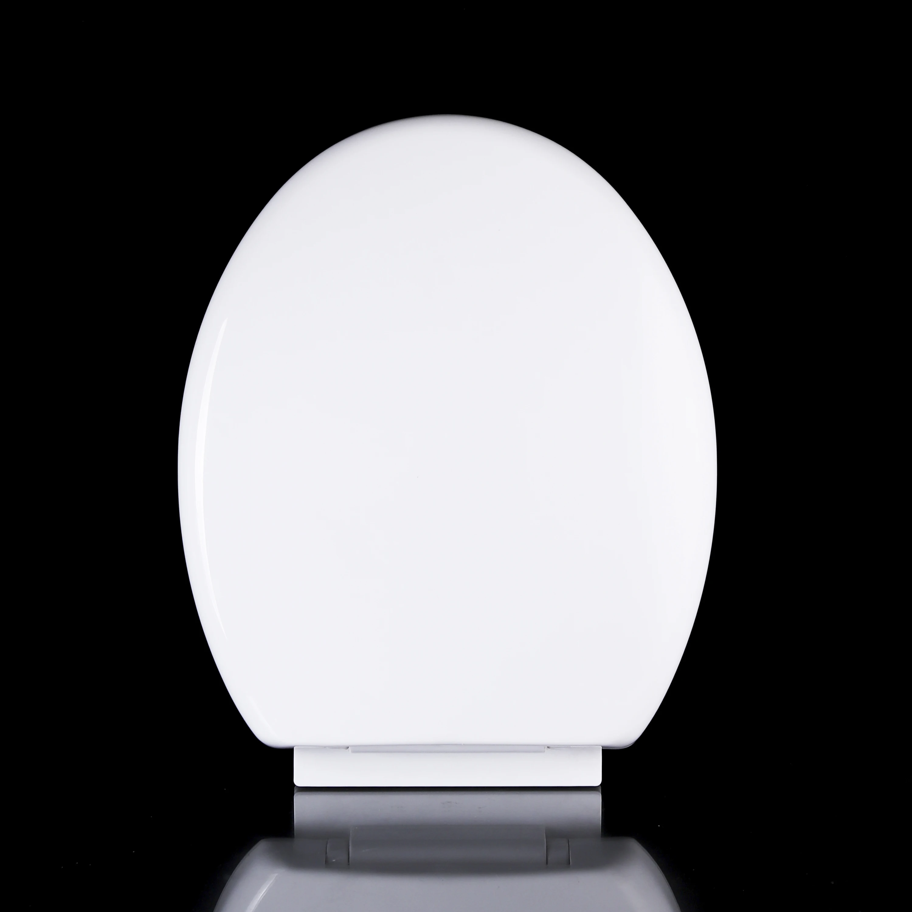 Modern round PP Plastic Toilet Seat with Soft Close Square Topravit Design for Bathroom Resin Material Remote Control Function
