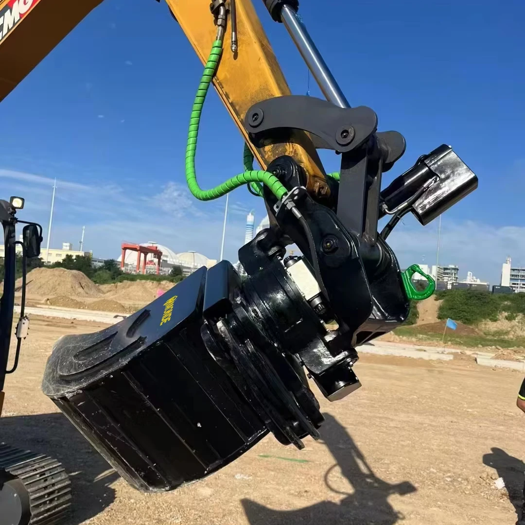 MONDE excavator attachments hydraulic excavator tilt rotator