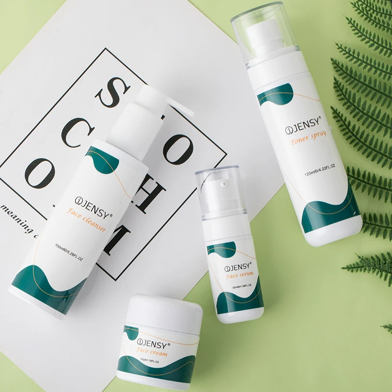 Wholesale pure oem custom organic private label skin care set for face