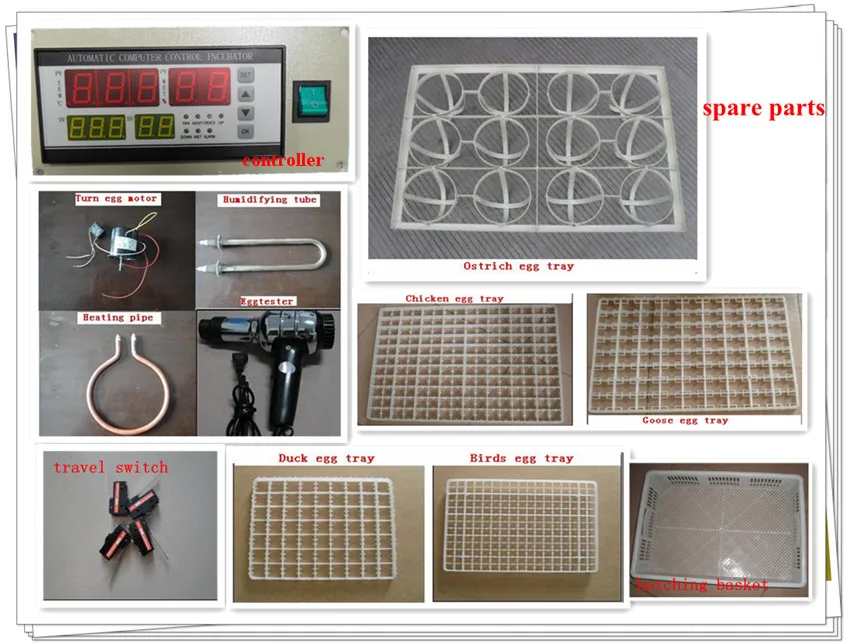 HHD fully automatic incubator large hatching machine 8448 chicken eggs industrial incubator in Zambia