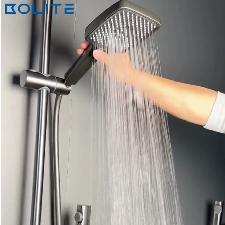 Manufacturer Customized New Designer Multifunctional Piano Key Digital Shower Faucet Set