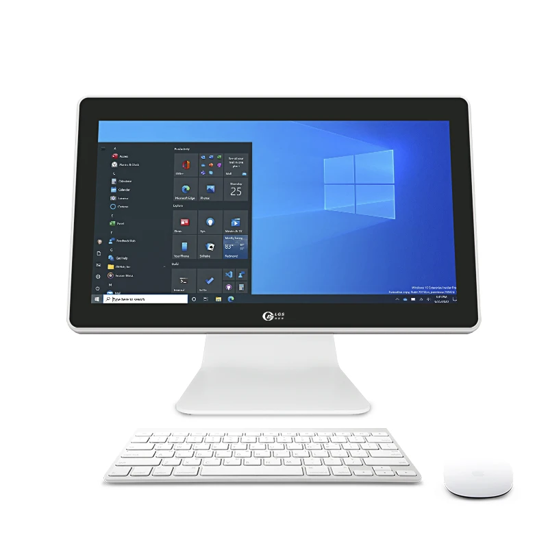 All In One Barebone PC i7 i5 Desktop Computer Cheap 22 inch 24 inch 4G 8G RAM 256G SSD Gaming All-in-one Pc