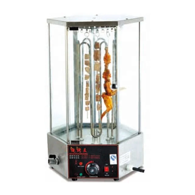 Hot Sale Doner Kebab Grill Chicken Roaster Machine Commercial Pig Roaster Electric Rotary Mutton Beef Meat String Roaster