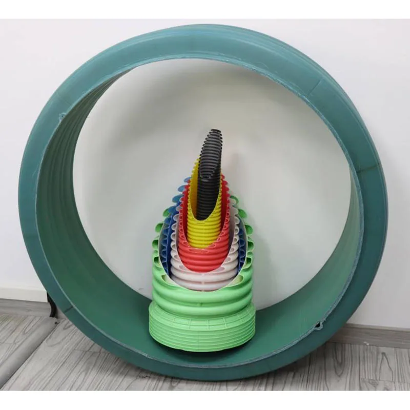 Машина для экструзии гофрированных труб горизонтального типа Jwell HDPE/PP/PVC