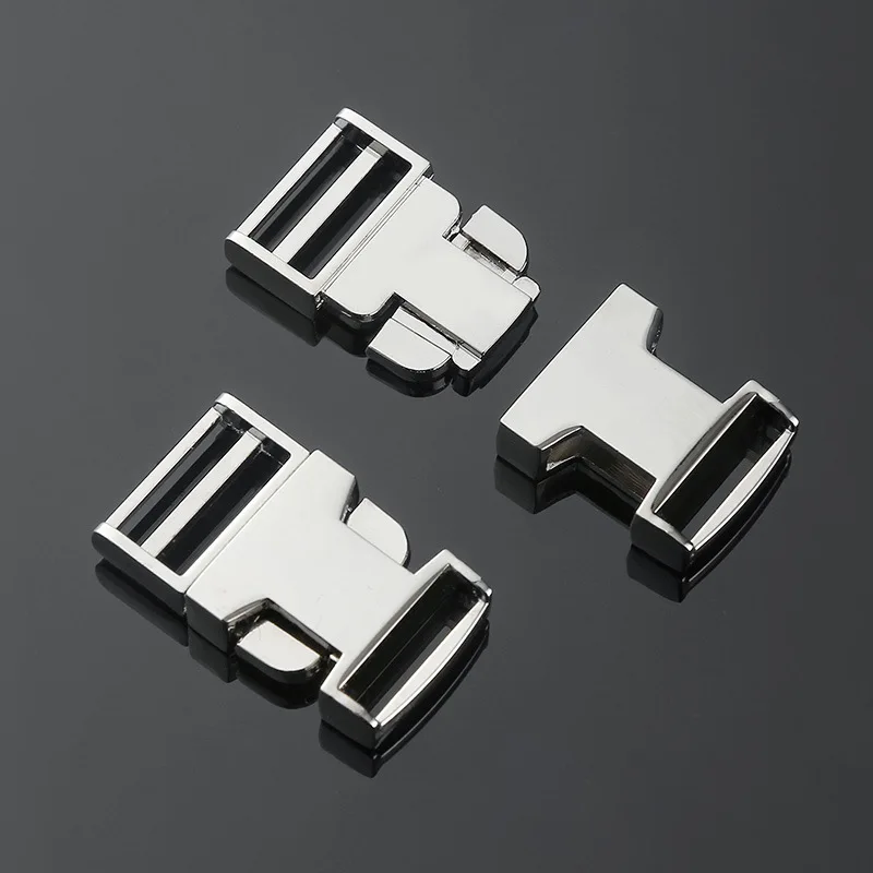 YN-RS15 Metal side release buckle black color Tactical buckle 15mm Quick release buckle