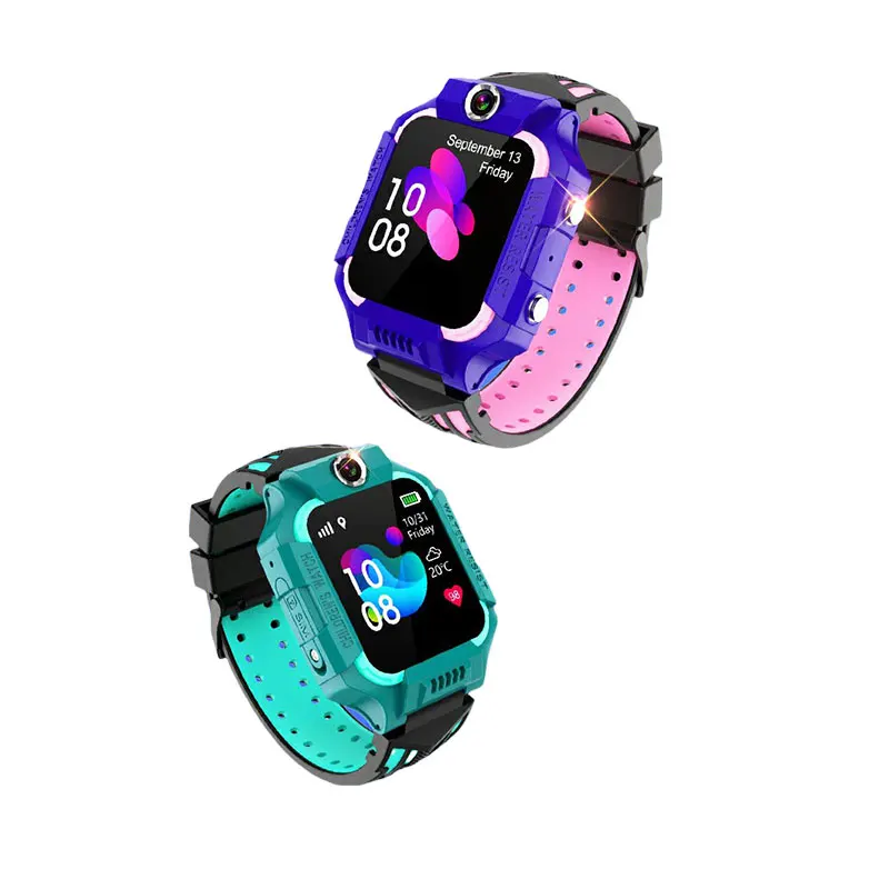 Student body temperature monitor intelligent telephone watch positioning bracelet UWB gateway watch tag