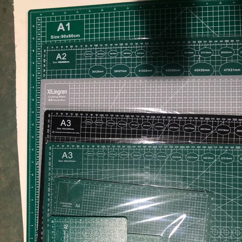 Hot sale PVC cutting mat A1 Cutting Mat self-healing 3 layers