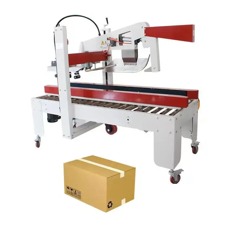Automatic Carton Cardboard Box Packaging Machine Case Sealer Tape Carton Sealing Machine pneumatic carton sealing machine