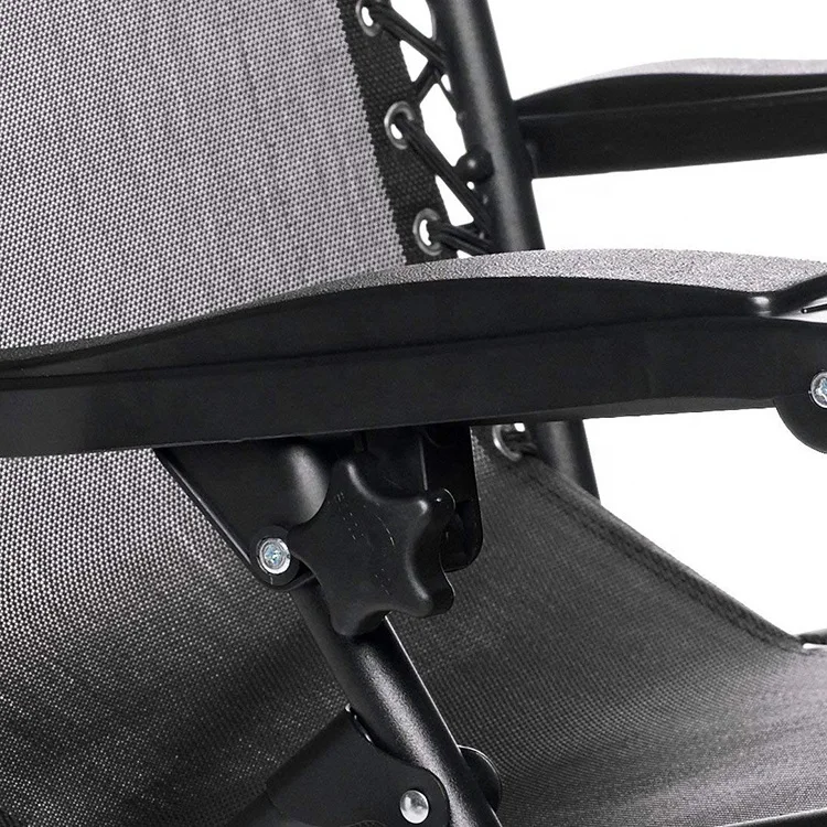 Portable Recliner Tube Classical Oxford Pattern Folding Camping Beach Chair Aviation Aluminum Factory Directly Hot Sale Folding