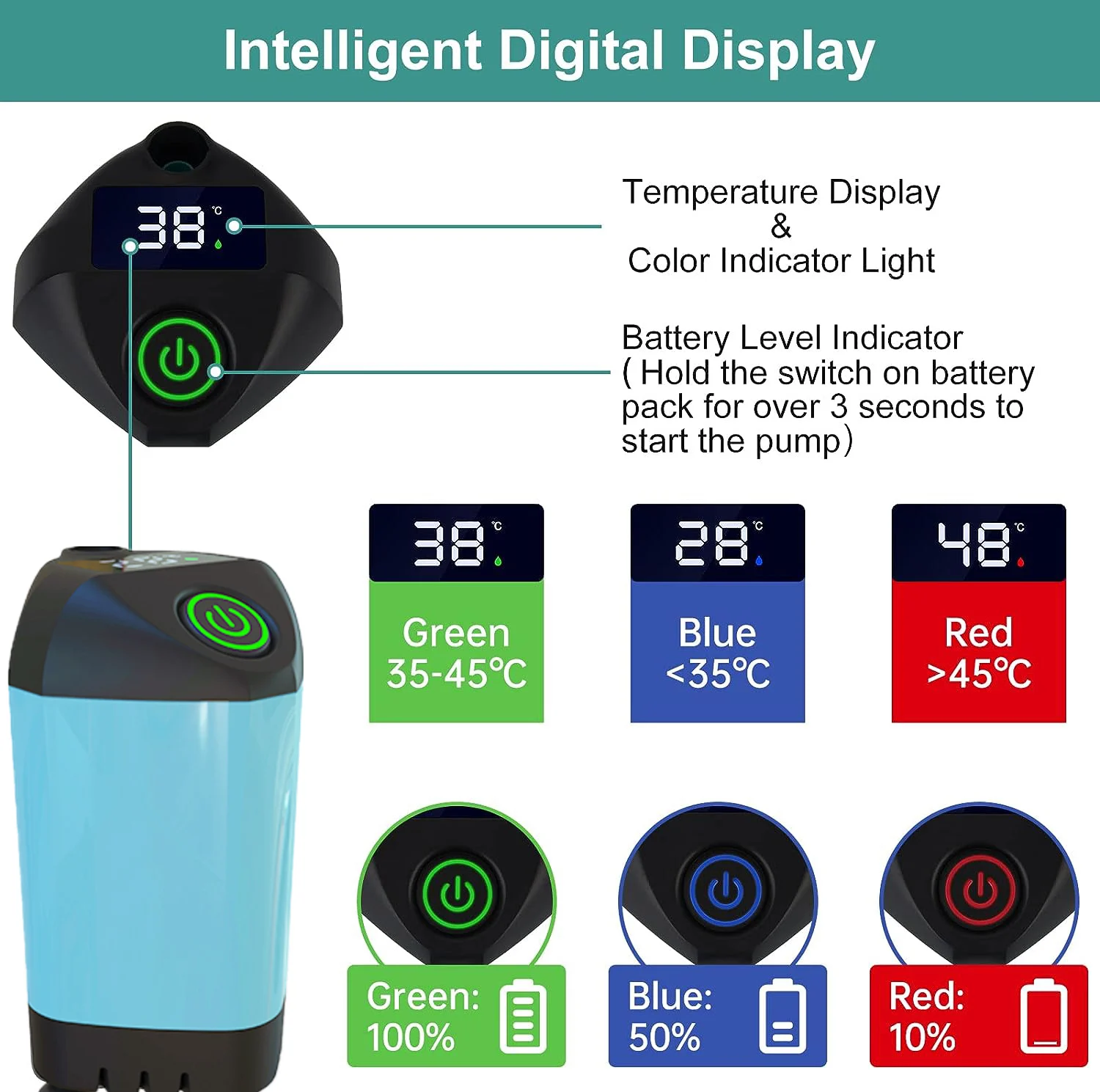 Electric Portable Shower Camping Shower Outdoor Camp  Pump Rechargeable Shower for Camping Hiking Traveling