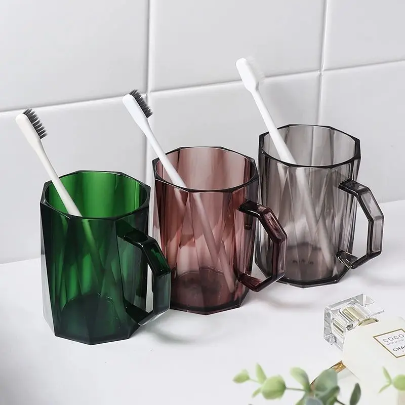 Boreal Europe style transparent color mouthwash cup