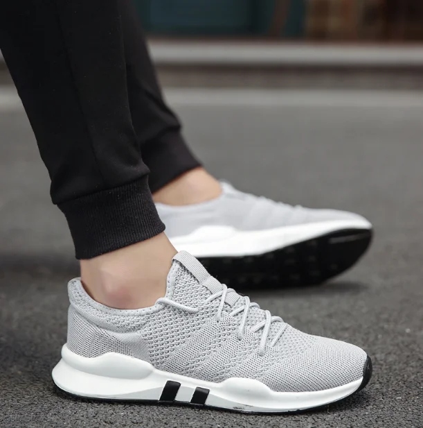 
Ready To Ship Mesh Breathable Sport Shoes Men Running Sneakers 