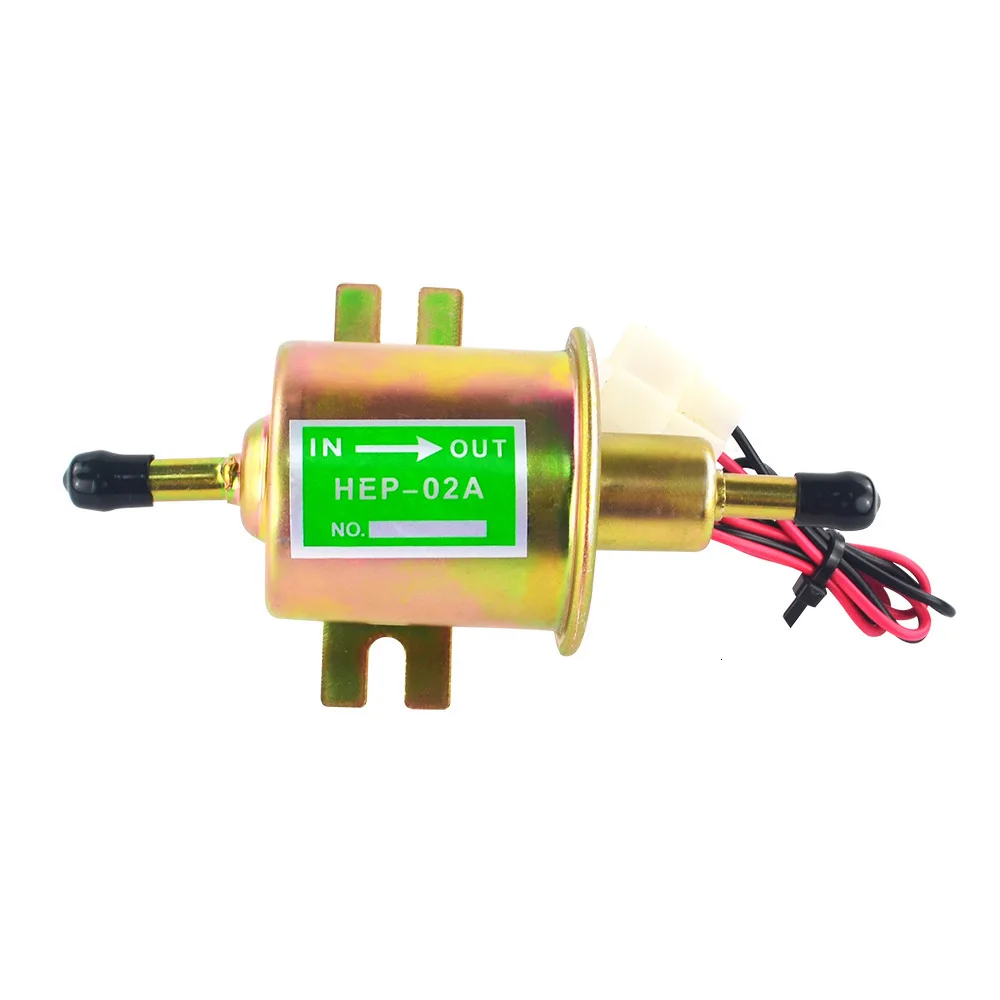High quality low pressure diesel pump electric fuel pump HEP-02A 12V gasoline pump suitable for automobile and motorcycle