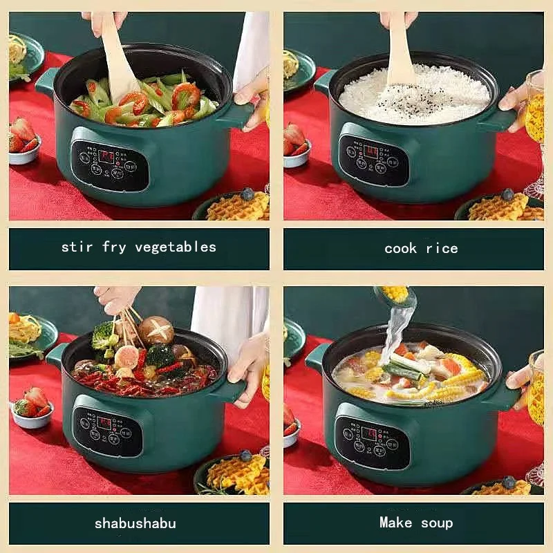 26 см от производителя, оптовая продажа, портативная антипригарная электрическая сковорода