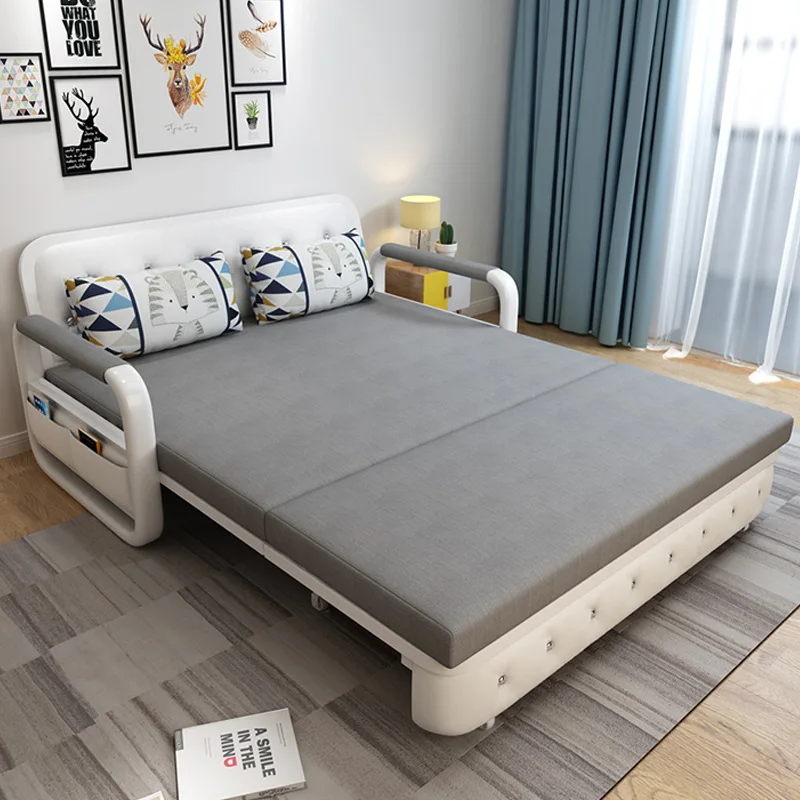 Home multifunctional single double folding sofa bed apartment sofa sleeper for living room sofa bed modern