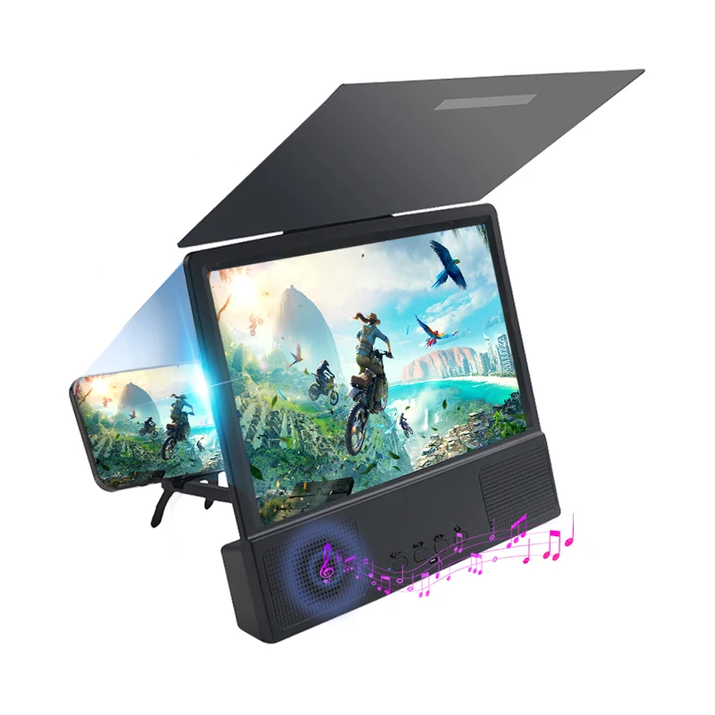 12 дюймов увеличитель экрана HD 3D мобильного телефона фильма Лупа производители amplificadores de