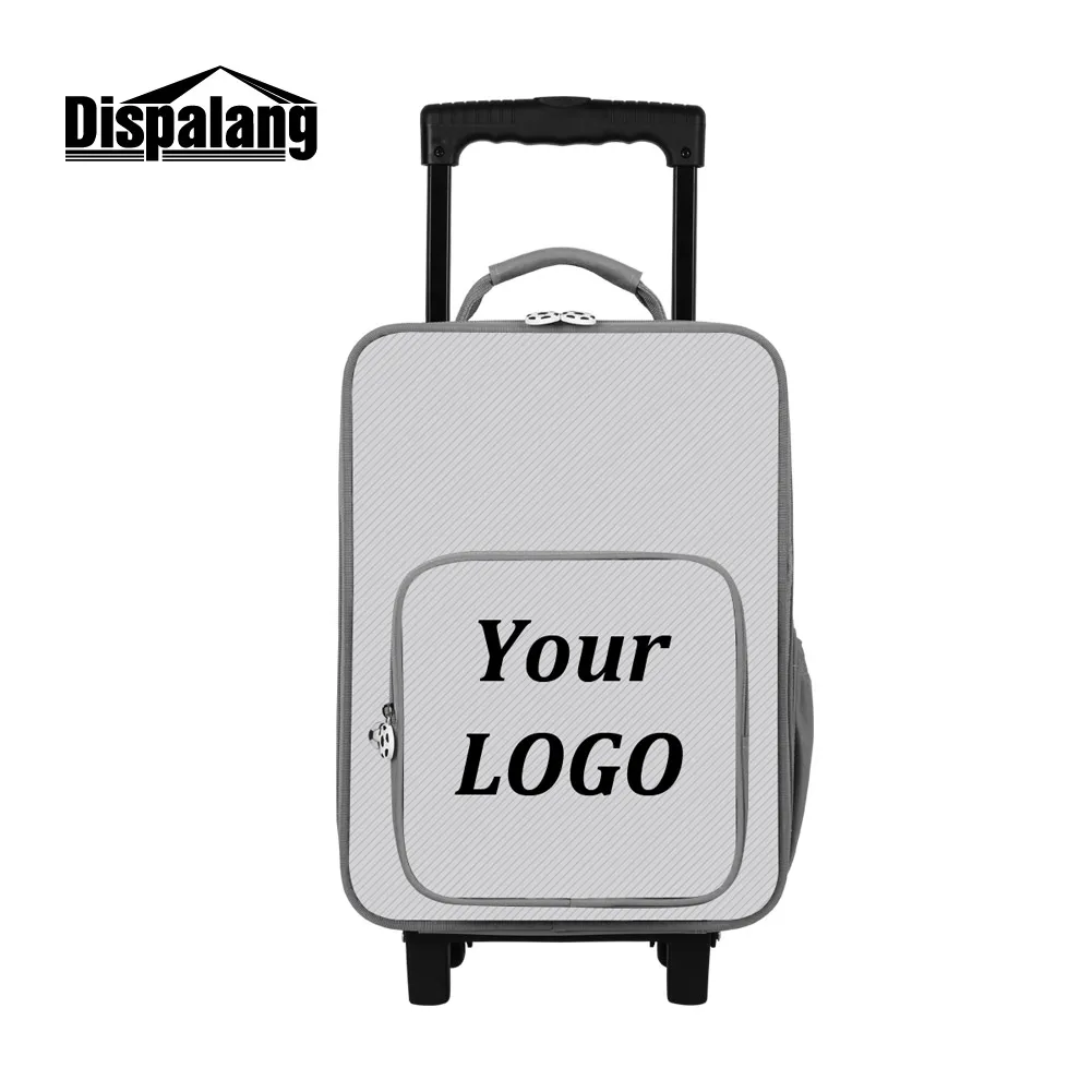 Dispalang Kids Pink Custom Travel Luggage Set for Kids