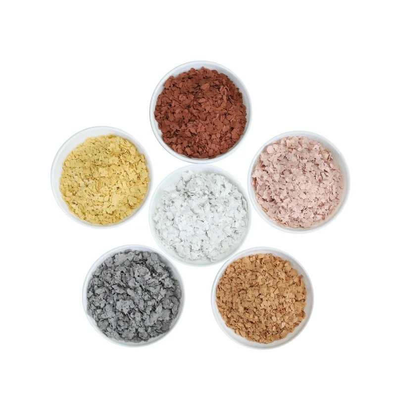 Natural stone rock for epoxy floor paint price chips colorful platinum flake transparent