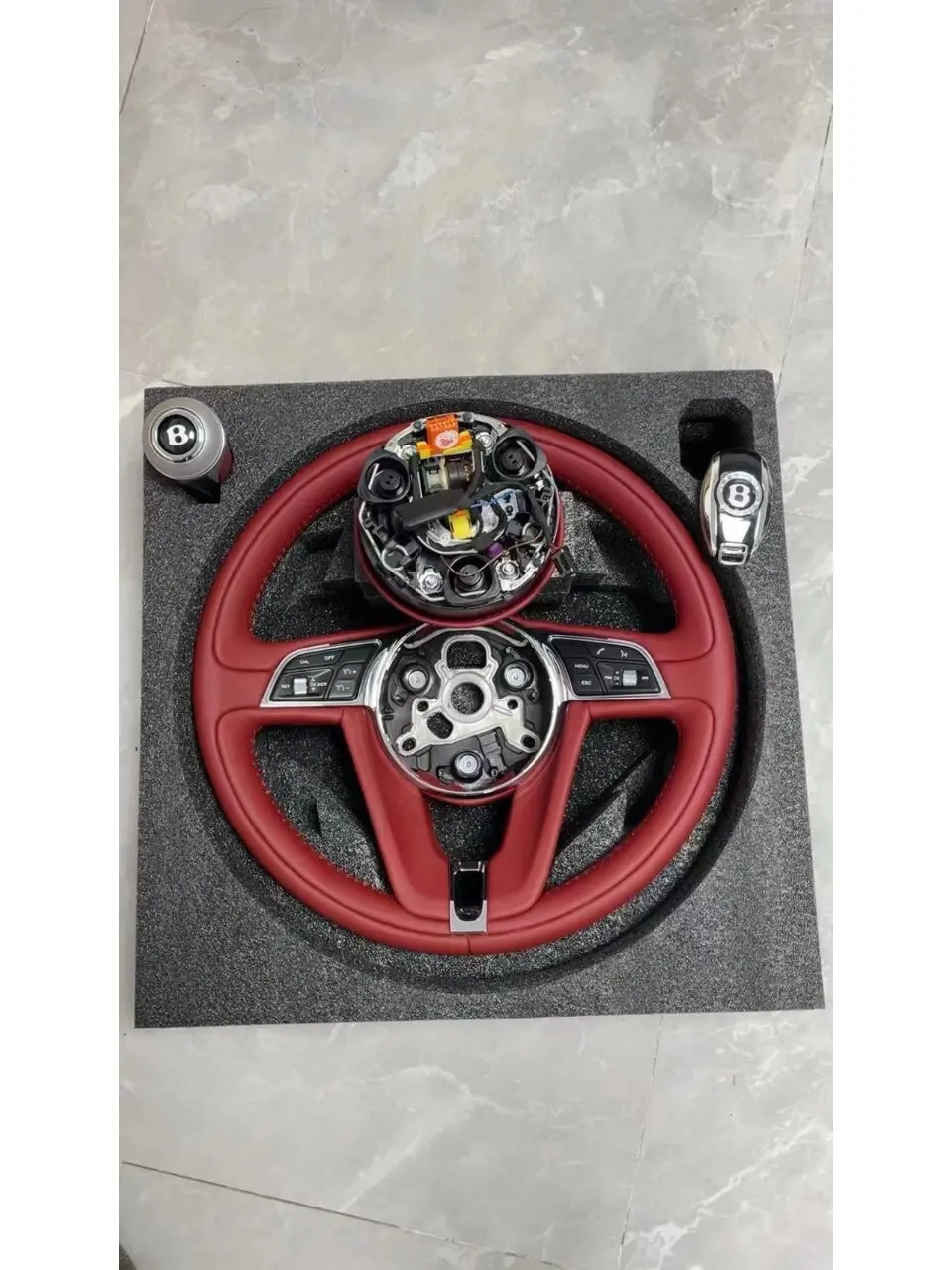 Car Accessories Car Gear Lever Shift Knob Handle For Bentley Continental GT Flying Spur Gear Shift Knob Handle