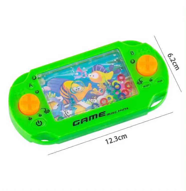 Promotion Gift Classic Funny Kids Handheld Game Console Water Ring Toss Game Toy Decompression Toys
