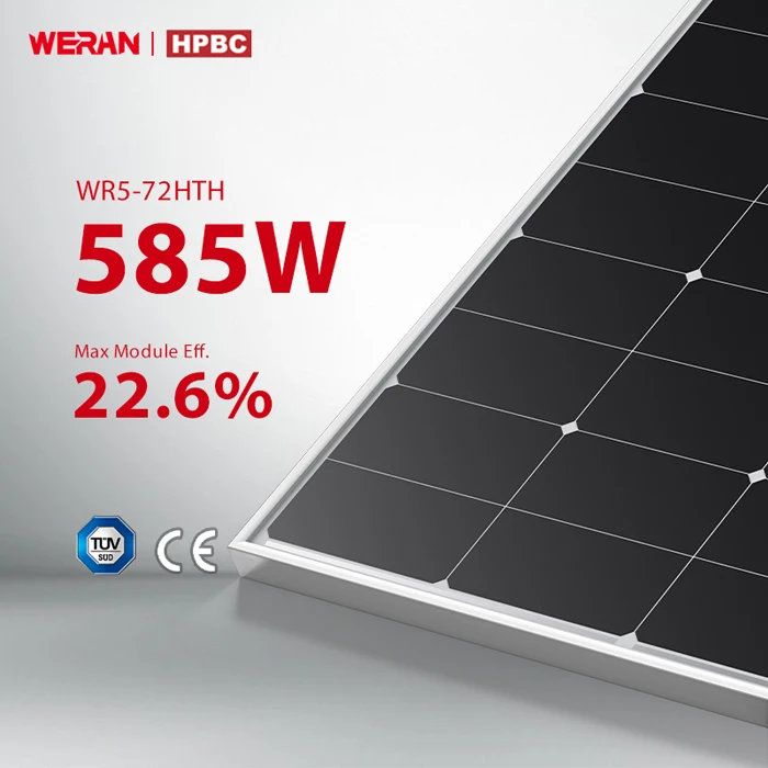 WERAN Risen Solar Panels Film and Solar Photovoltaic System