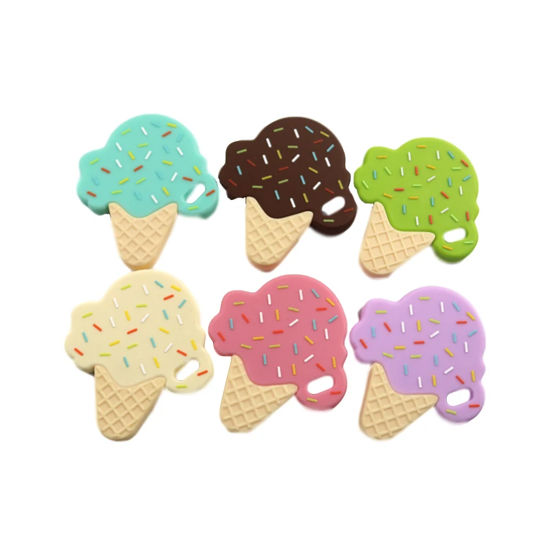 BPA Free Chewable Baby Silicone Teething Toys Infant Newborn Nursing Teether