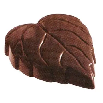21 leaf-shaped Making Nonstick 3D Molde Transparent Baking Candle Cake Chocolate Molds
