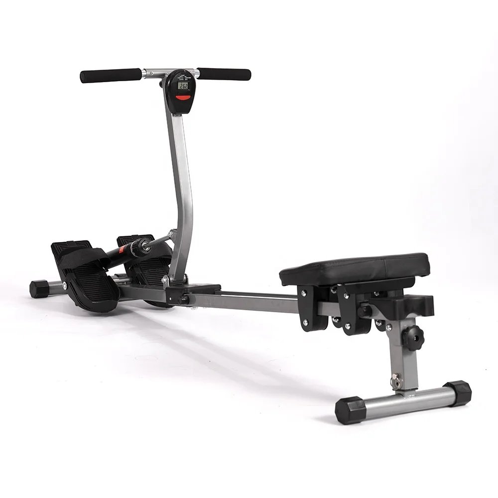 Manufacturer Hydraulic Rowing Machine Folding Rower Gym Home Use Fitness Equipment Cheap Multi-functional Indoor Cardio Training