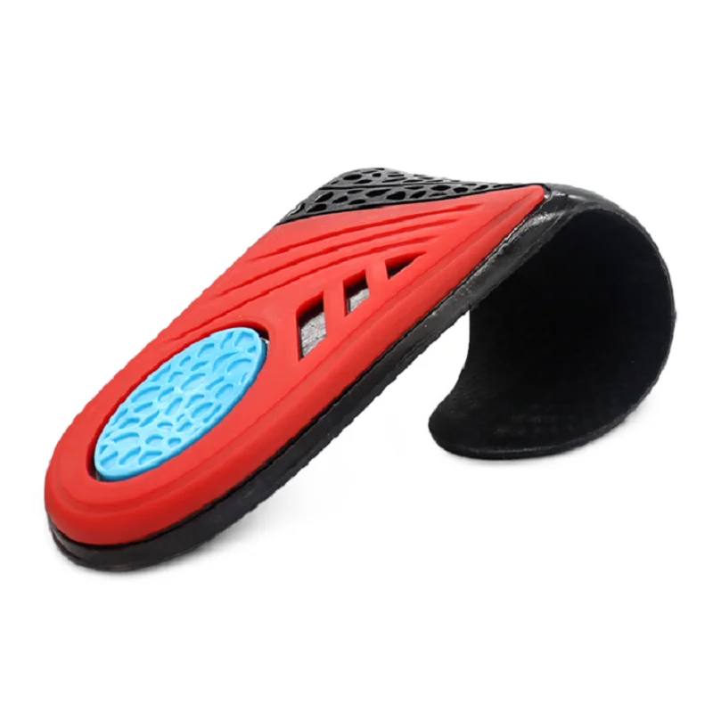 High Elastic Shock Absorption Plantar Fasciitis Relief Foot Care Silicone Gel Sports Sneaker Insole
