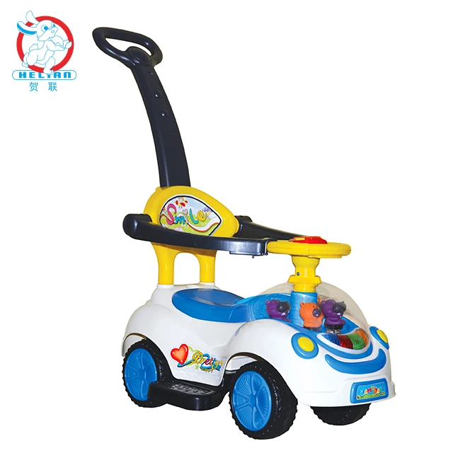 Производители BLM, оптовая продажа, детская игрушка для катания, четырехколесная игрушка для раннего развития с пушками для автомобиля