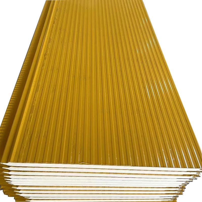 House exterior 16mm waterproof Polyurethane Foam Brick thermal insulation insulated sandwich panels