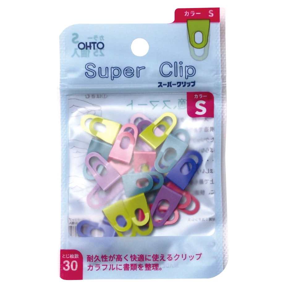 Easily Use Book Metal Colored Paper Clips With A Simple Structure