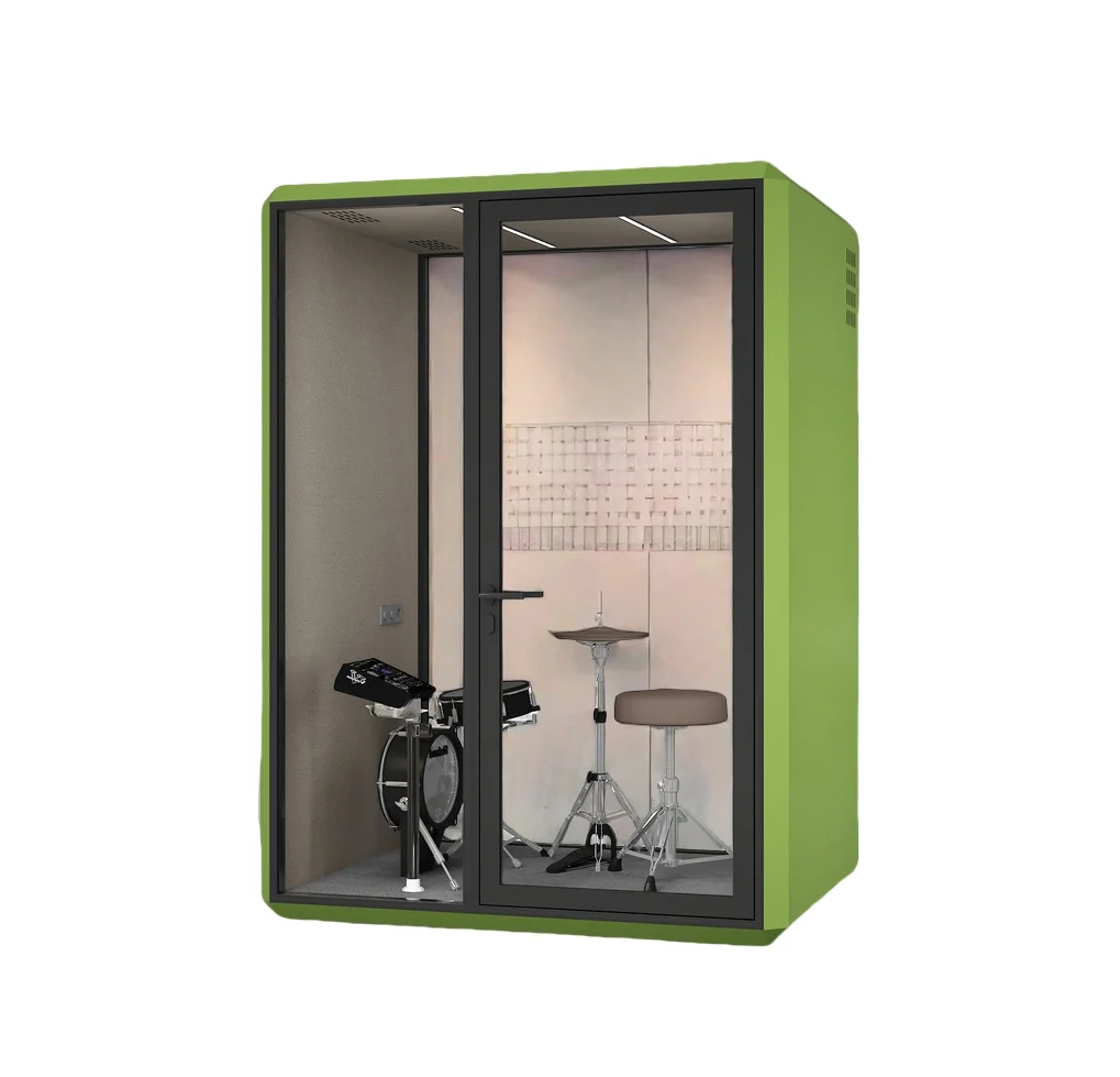 Multifunction Fast Assemble Portable Vocal Booth Meeting Garden Office Soundproof Pod for Home