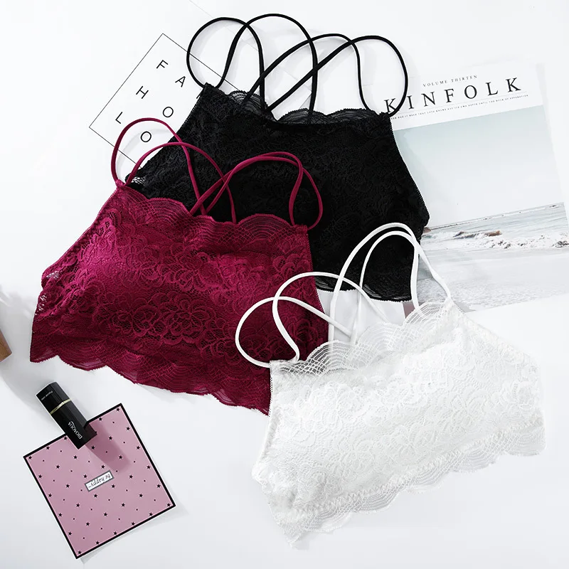 Cheap Wholesale Lace Big Size Bras Sexy Lady Plus Size Bra For Women Girls Sexy Lace See Through Underwear Sexy Bras
