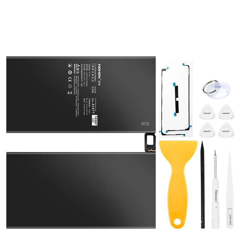 NOHON 100% original 10307mah Oem  Replacement Battery for ipad pro 12.9 Tablet A1577 batteries price black