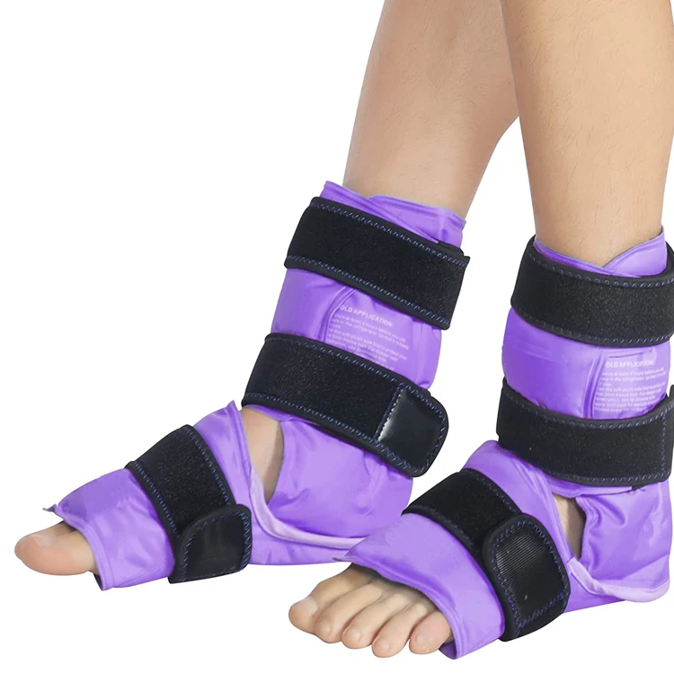 Trending Products 2024 New Arrivals Hot Cold Compress Foot Gel Ice Pack Wrap for Pain Relief
