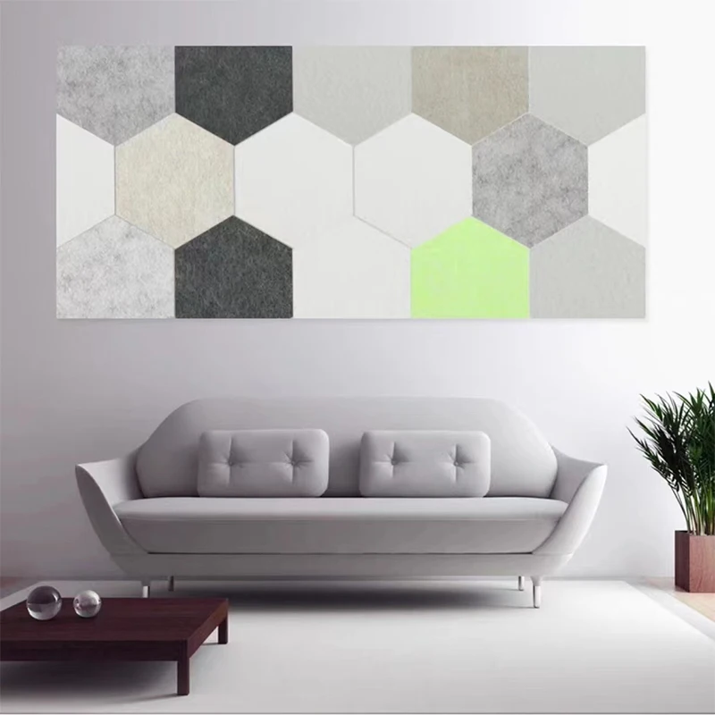 Easy To Maintain Acid And Alkali Resistant Geometric Shape Sound-Absorbing Panel