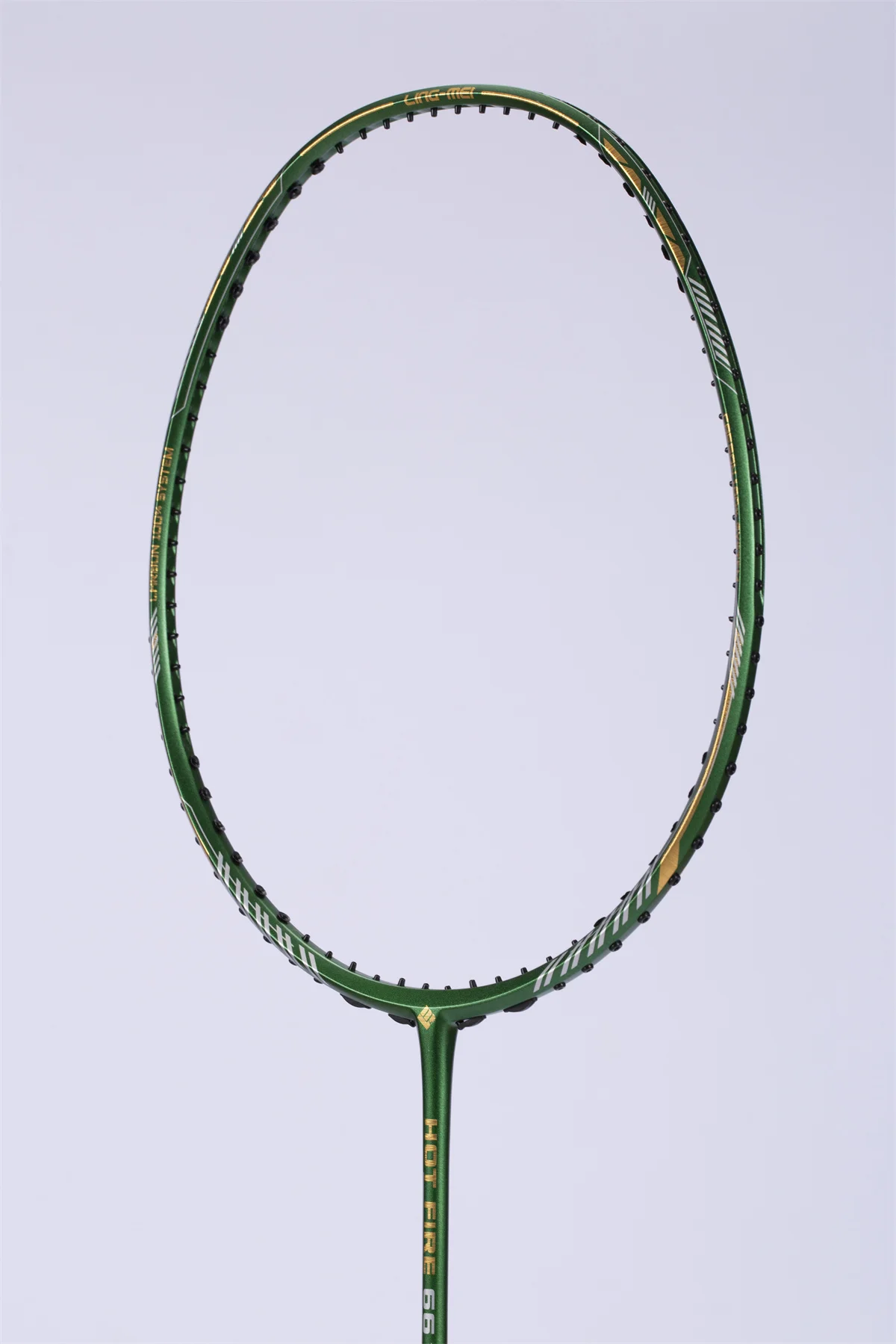 Wholesale Price High Quality Green Badminton Rackets with  Soft PU Grip for  Badminton Sports