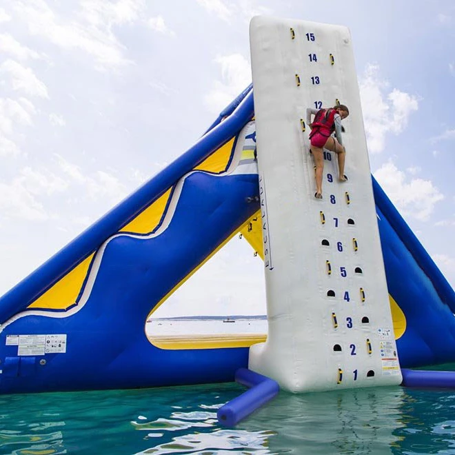 2022 Adults Sport Aqua Water Fun Park Game Inflatable Floating Aqua Park For Lake