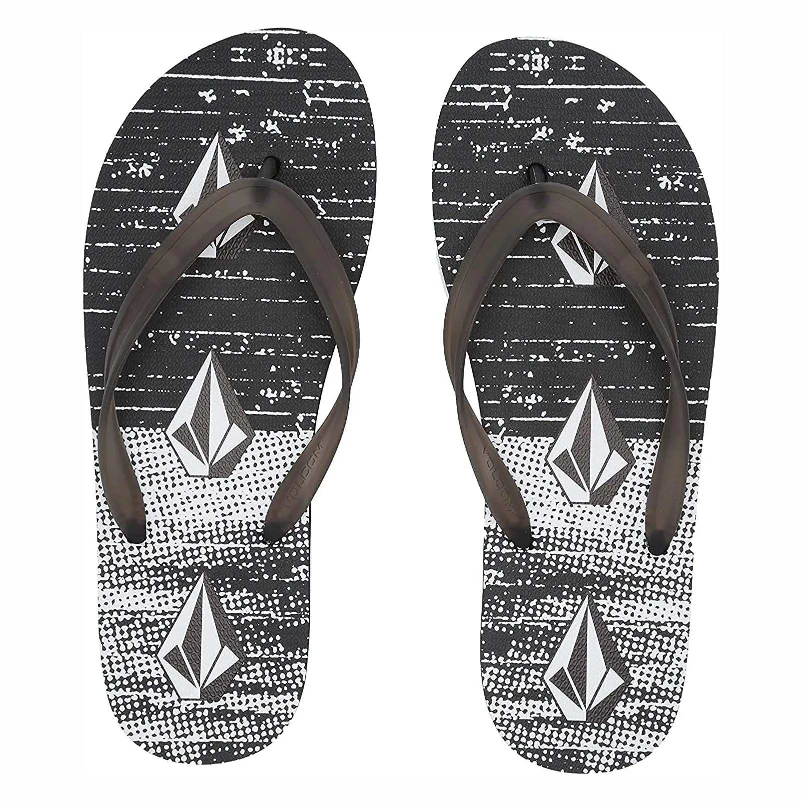 Recycled flip flops printing fabric strap waterproof man t slipper soft eva outdoor man eva summer slipper man