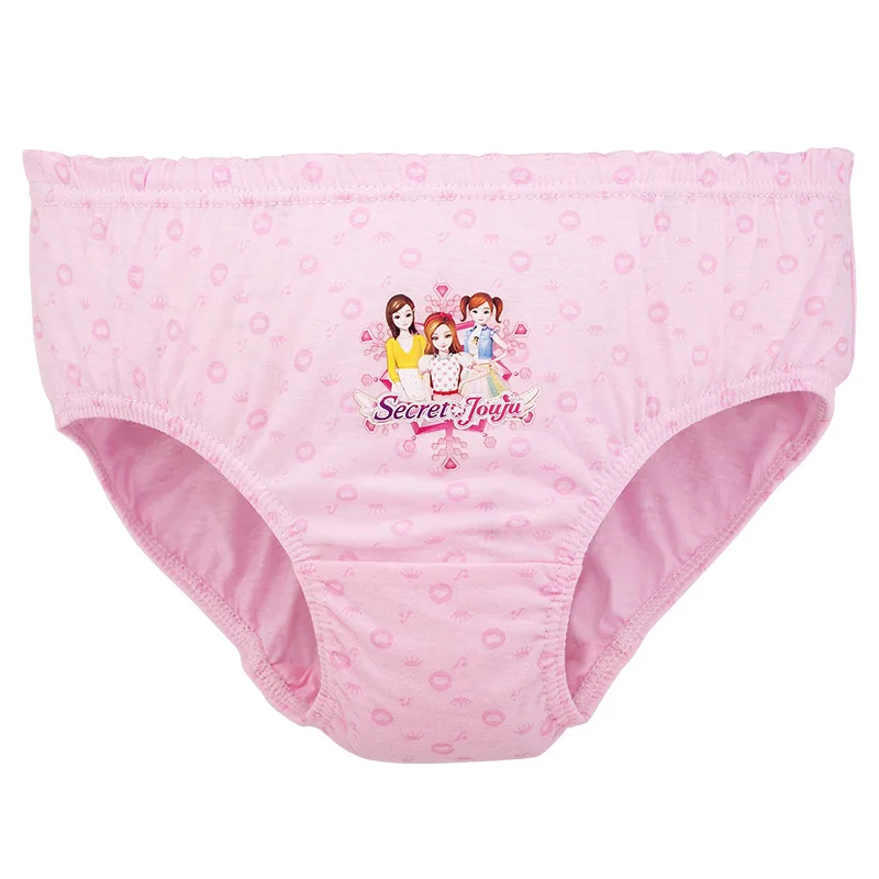 
Popular Cartton Character New Girls Underwear 100% Cotton Girls Short Panties 
