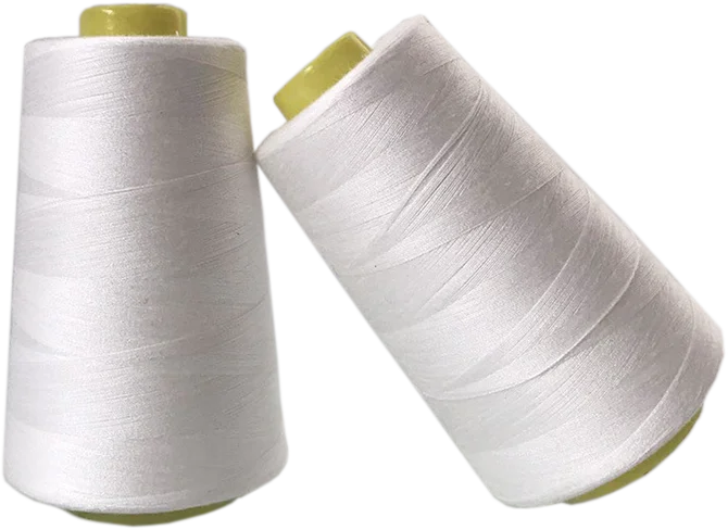 402 Sewing thread 3000 yards original 100% white polyester thread sewing machine thread