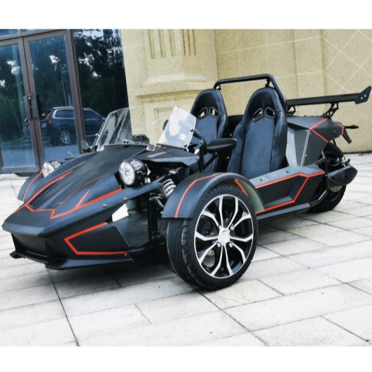 2 seats high speed Lithium battery electric ATV 3 wheel drive adult cart