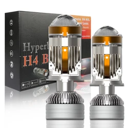 P3 h4 h7 H11 оптом мини-проектор линзы Противотуманные фары 6500K автомобильное освещение 60 Вт светодиодная фара дальнего света лазерная фара