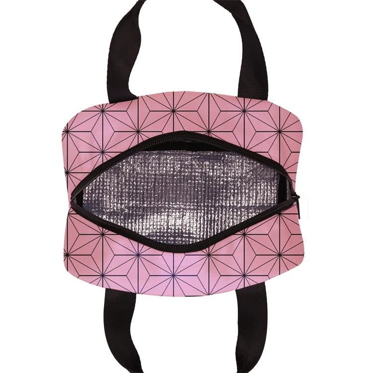 Demon Slayer Kimetsu no Yaiba Kamado Tanjirou Agatsuma Zenitsu Tomioka Giyuu Lunch box bag Japanese Anime Insulated Lunch Bag