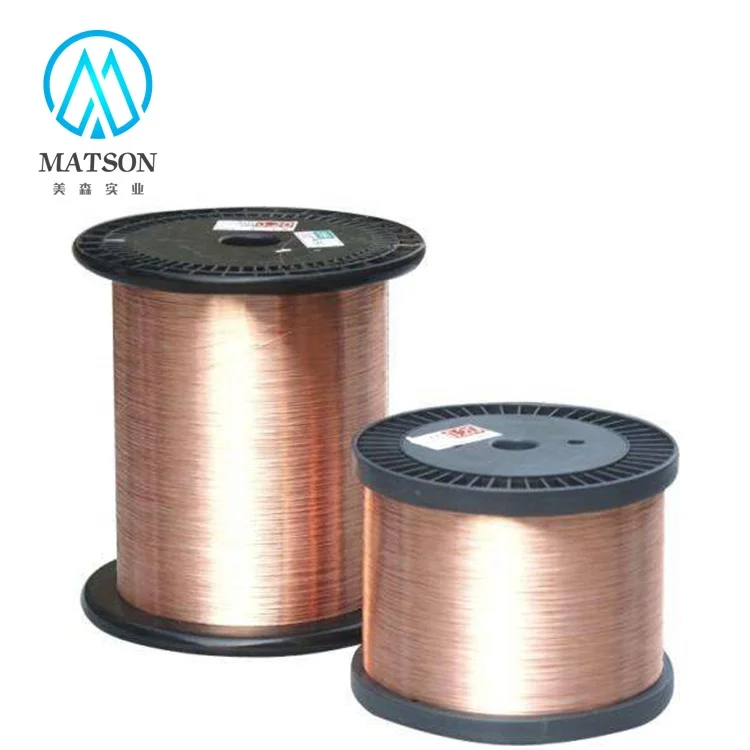 Europe standard Approved Enameled Copper Coated 20 AWG Aluminum Wire