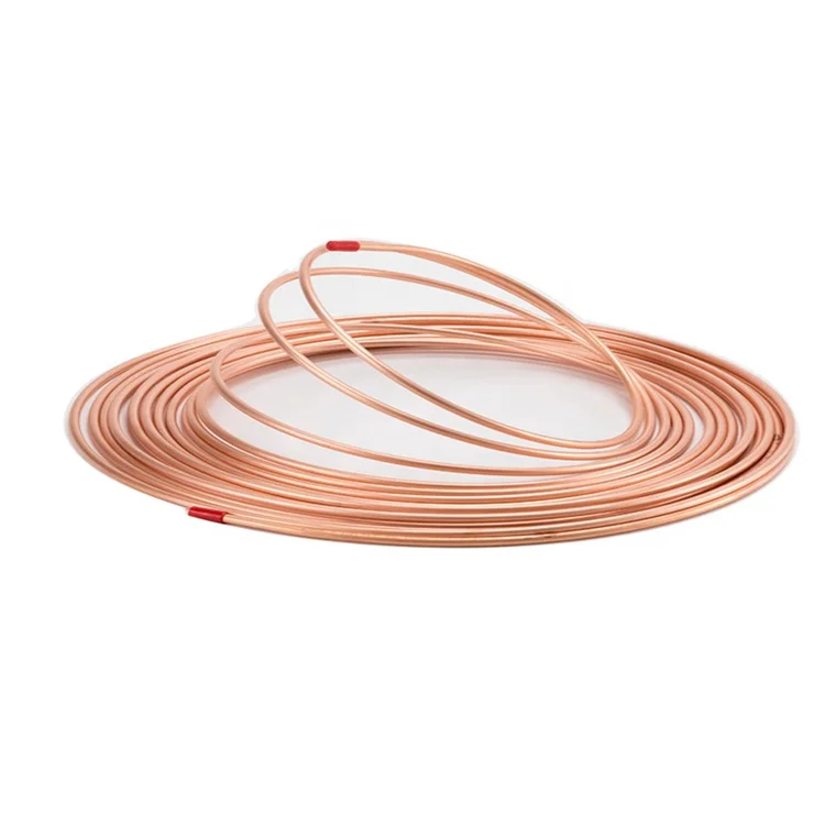 Medical Grade Pancake Coil Copper Pipe Tube Copper Water Pipe