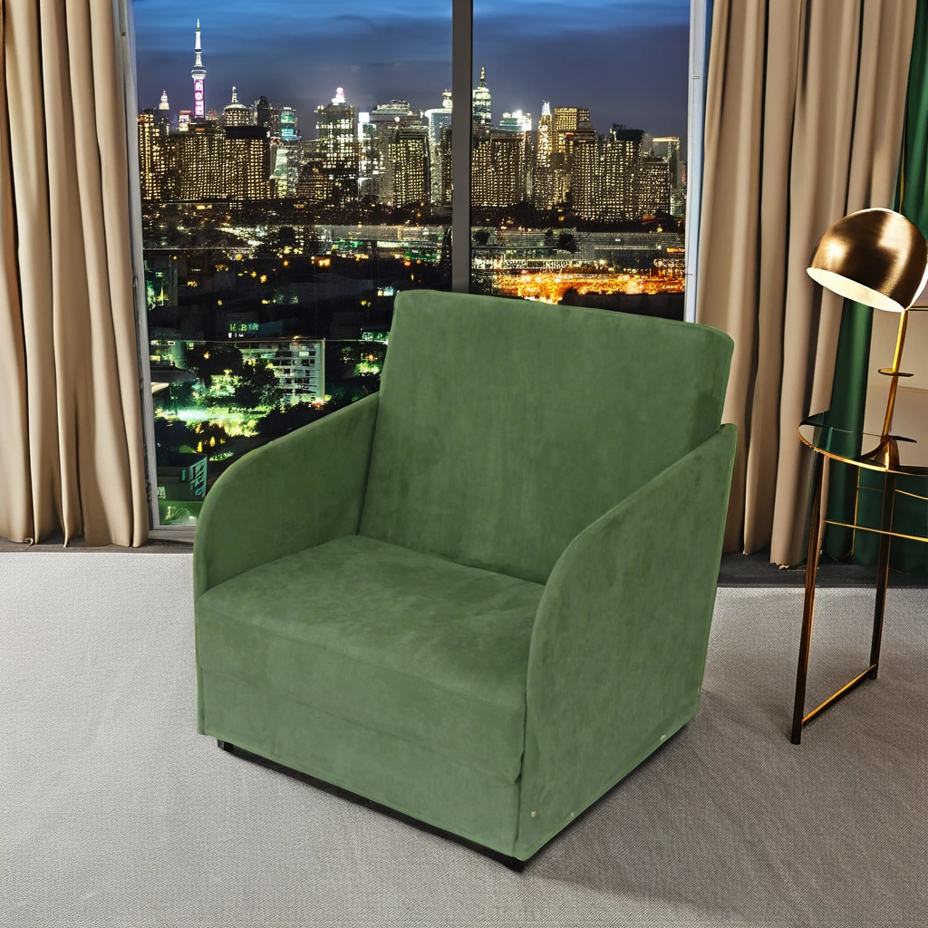 Wholesale fancy fashionable home use One Seat Type furniture Floor chairs Sofa Bed Legless Fabric Adjustable Sofa bed