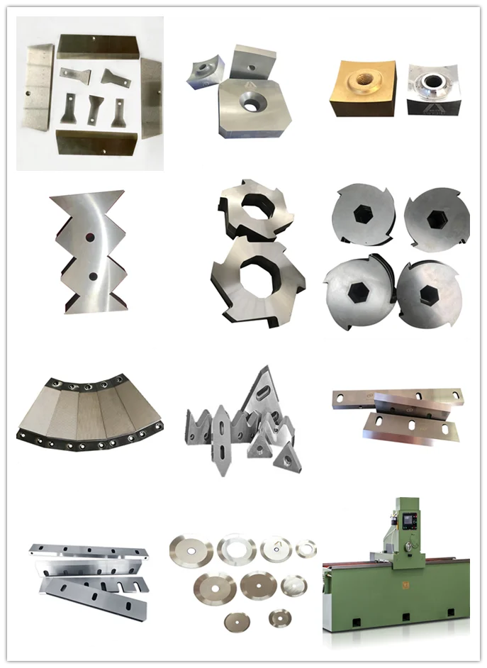 Cutting Blades For PET Flakes Customized Crusher Blades For Plastic Recycling Machinery
