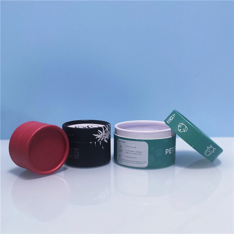 Упаковочная трубка для косметического мыла, контейнер из крафт-бумаги, роскошная картонная бумажная трубка, пользовательская красивая упаковка, круглая JZPACKING